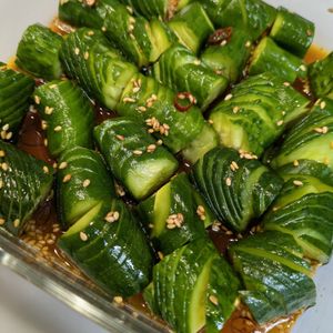 るるる♪の作ってみた!投稿(【中華風蛇腹きゅうり】たまらない旨さ◎秒でなくなる美味しさ◎)