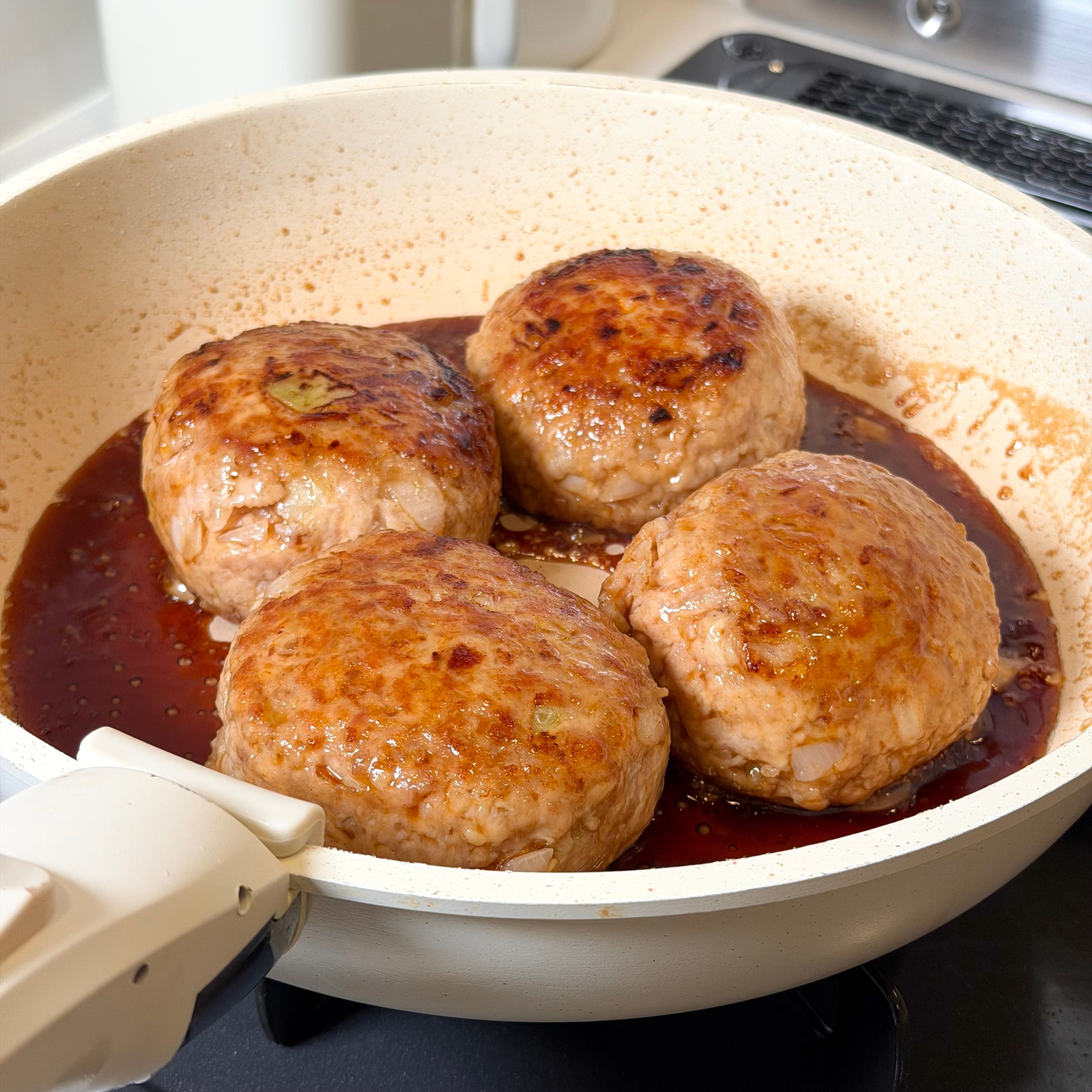 インパクト大！⟡【とろ〜り月見つくね】 | レシピサイトNadia