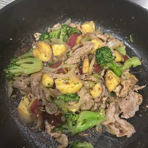 みらりの作ってみた!投稿(【豚こまとさつまいもの甘酢にんにく】ほどよい甘さで旨♡)