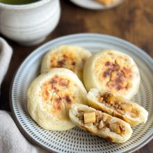 おせちリメイク!たたきごぼうdeカリっともっちり味噌おやき♪