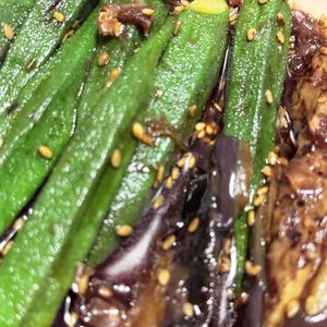 Kurobaraの作ってみた!投稿(【茄子とオクラの胡麻つゆお浸し】夏に食べたいさっぱり副菜♬︎)