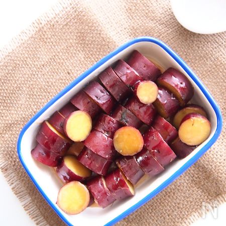 簡単おかず 炊飯器でさつまいもの甘露煮 By Tomomi レシピサイト Nadia ナディア プロの料理家のおいしいレシピ