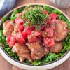 【さっぱりやみつき♪】鶏もも肉のトマト香味だれ
