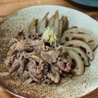 牛肉とごぼうの梅しぐれ煮