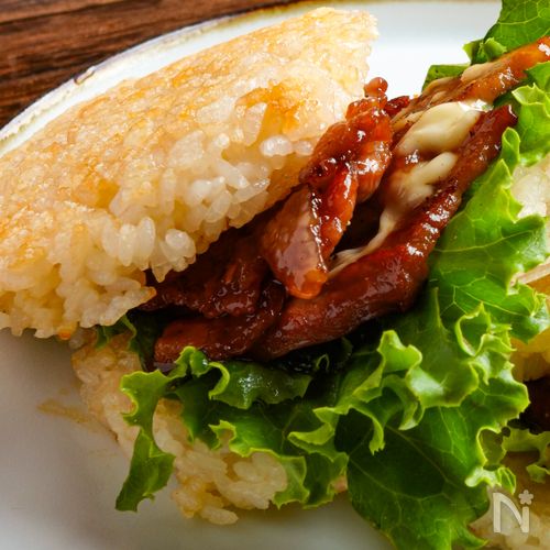 おうちで手作り【ライスバーガーの作り方】