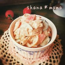 隠し味はあれ♪我が家のスパサラ♪