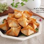 子供も大人も大好き＊さくっと美味しい和風ツナマヨワンタン揚げ