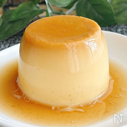 レンチンでできる!なめらかプリン