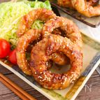 肉巻きオニオンリング【玉ねぎがトロリと甘い♪】