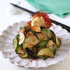 茄子と胡瓜のうまみ生姜和え【簡単・火を使わない・作り置き】