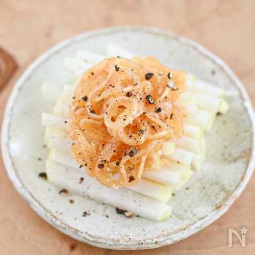 栄養たっぷり！大根と玉ねぎのサラダ