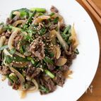 『牛肉とニラのうま辛炒め』＃野菜たっぷり＃ご飯がすすむ