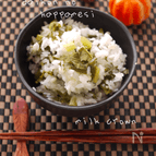 大根の葉っぱ飯♫