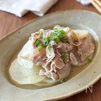 【あっさり塩味の豚バラ大根】10分で味しみしみ