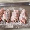 ザクっ!とろ〜り♪豚こまチーズロールカツの工程2