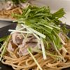 特製ごまダレで食べる『冷しゃぶパスタ』の工程4