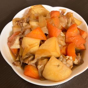 こざかなの作ってみた!投稿(関西では珍しいかな？「豚肉じゃが」)