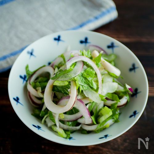 セロリまるごと食べちゃうサラダ！
