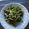 しば丸の作ってみた!投稿(小松菜のツナ昆布和え【5分副菜!レンチンで簡単】)
