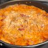 忙しい日の救世主！ワンパン【海老のトマトクリームパスタ】の工程4