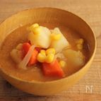 意外な美味しさ！じゃがバター味噌汁