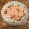 まなの作ってみた!投稿(お家にある調味料で♩【簡単ケバブ風丼】)
