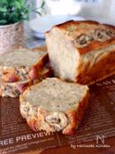 メープル風味＊バナナたっぷりパウンドケーキ