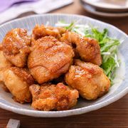 【やみつきたれ唐揚げ】たれも同時にノンフライヤー調理♪