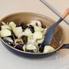 【ナスの甘酢炒め】パパっとワンパン副菜の工程2