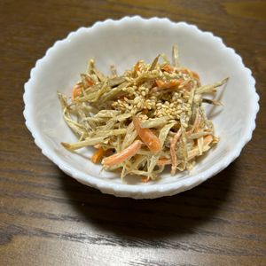 ダイエットママの作ってみた!投稿(【炒めごぼうのツナマヨサラダ】最高に旨い！香ばし旨味副菜♡)