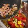 飲めるパスタ✨【夏野菜の塩麹冷製パスタ】の工程4