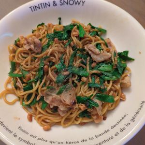 たりおの作ってみた!投稿(納豆嫌いもよろこぶ！納豆とニラのこんがり醤油焼きそば)