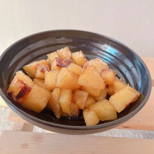 あーちゃん·͜· ♡の作ってみた!投稿(【300万再生】カリカリ♡止まらないスイートポテト)