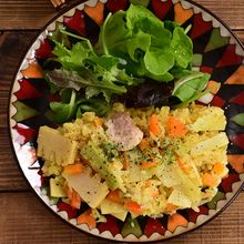 ブロッコリーの茎が大活躍「タケノコのチーズカレー釜飯」