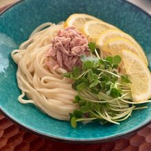 火を使わない！さっぱりレモンダレの冷やし和え麺