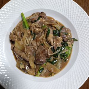 ハムハム父さんの作ってみた!投稿(ニラレバ炒め。)