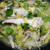 サトちゃんの作ってみた!投稿(とろとろ白菜と鱈と三つ葉のゆずみぞれ煮)