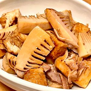 michuの作ってみた!投稿(我が家の定番《筍と厚揚げの味噌煮込み》)