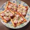 たりおの作ってみた!投稿(ピザ生地作らない！【油揚げピザ】)