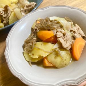 ゆかりの作ってみた!投稿(【これはやみつき♡︎豚こまの塩バタ肉じゃが】時短節約レシピ)