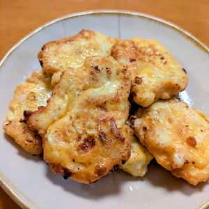 ゆきまる🐬🫧の作ってみた!投稿(鶏むね1枚で大量☆からあげクン風ナゲット。)