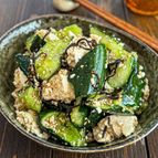 きゅうりと豆腐《やみつき♡塩昆布サラダ》