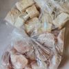 厚揚げとささみの甘辛炒めの工程1