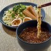 楽ラク手抜キッチン🐶🐾の作ってみた!投稿(頑張らない日のピリ辛冷やしざるラーメン)