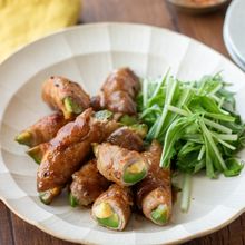 アボカドとチーズの甘旨肉巻き