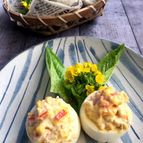 材料3つで風味豊かなサラダステック（カニ風味かまと卵のサラダ