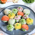 【枝豆の手まり寿司】簡単で華やか