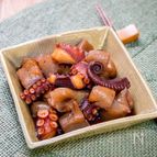 じっくり煮込んで「タコとこんにゃくのうま煮」
