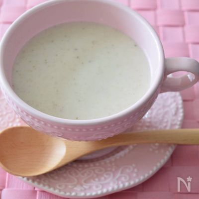 椎茸とじゃがいものポタージュ 秋味濃厚スープ♪