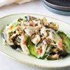 お箸止まらん！【なすとささみの梅昆布サラダ】